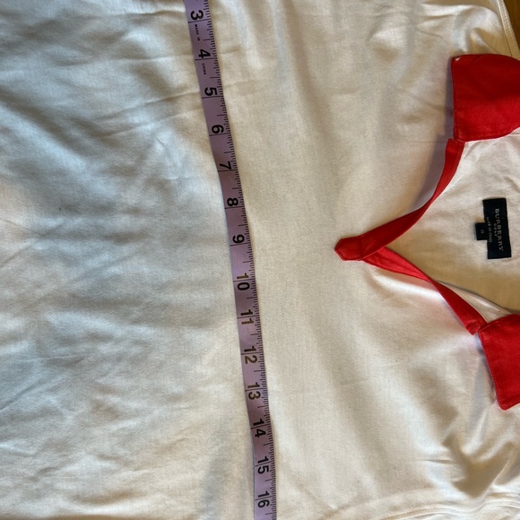 Used once Burberry fine cotton golf shirt size S - Picture 8 of 8